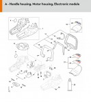 Stihl HSA 50.1 Cordless Hedgetimmers Spare Parts